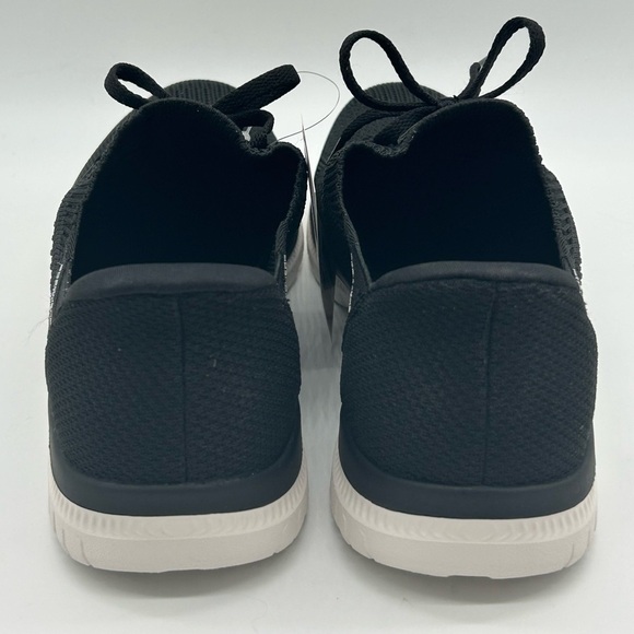 Skechers Swift Fit Sneakers Women’s 8.5 Black Hands-Free Slip-On Comfort NWT - Picture 6 of 11